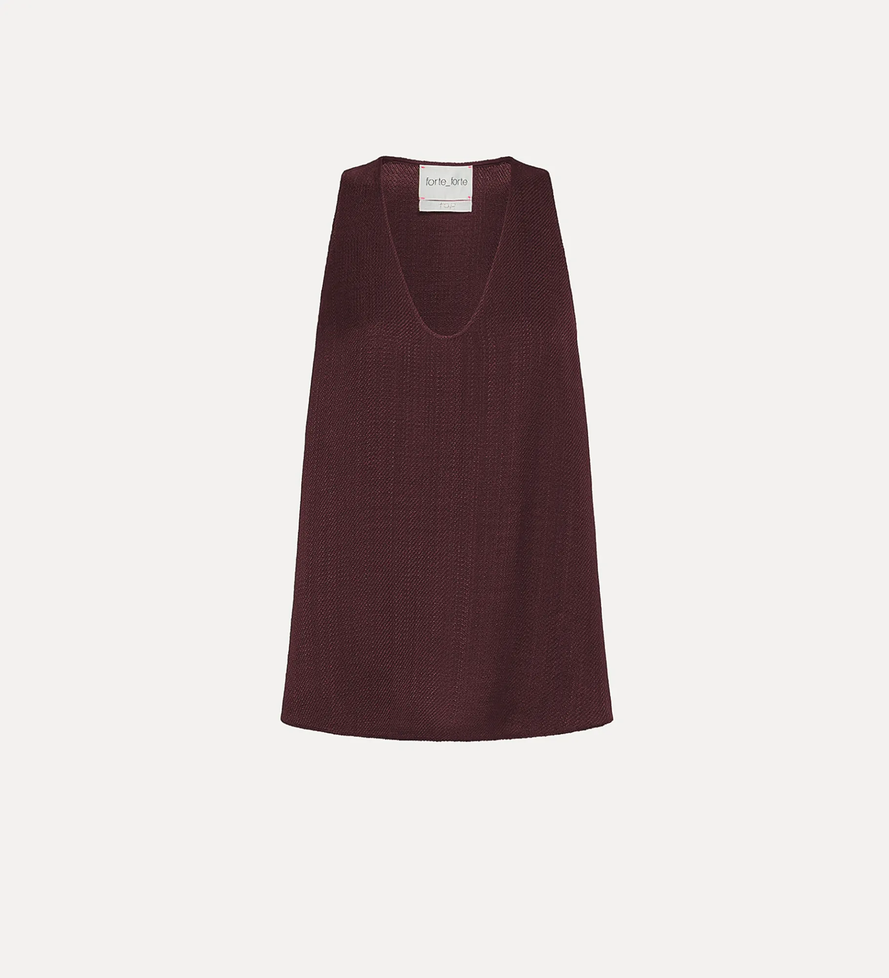 forte_forte Hauts^haut en viscose flammée black orchid