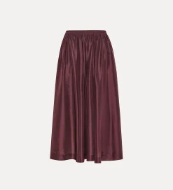 forte_forte Jupes^jupe en soie essential black orchid