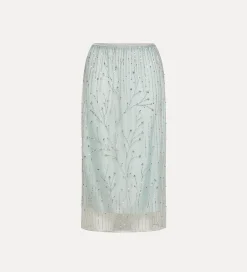 forte_forte Jupes^jupe en tulle avec broderie “firefly” firefly