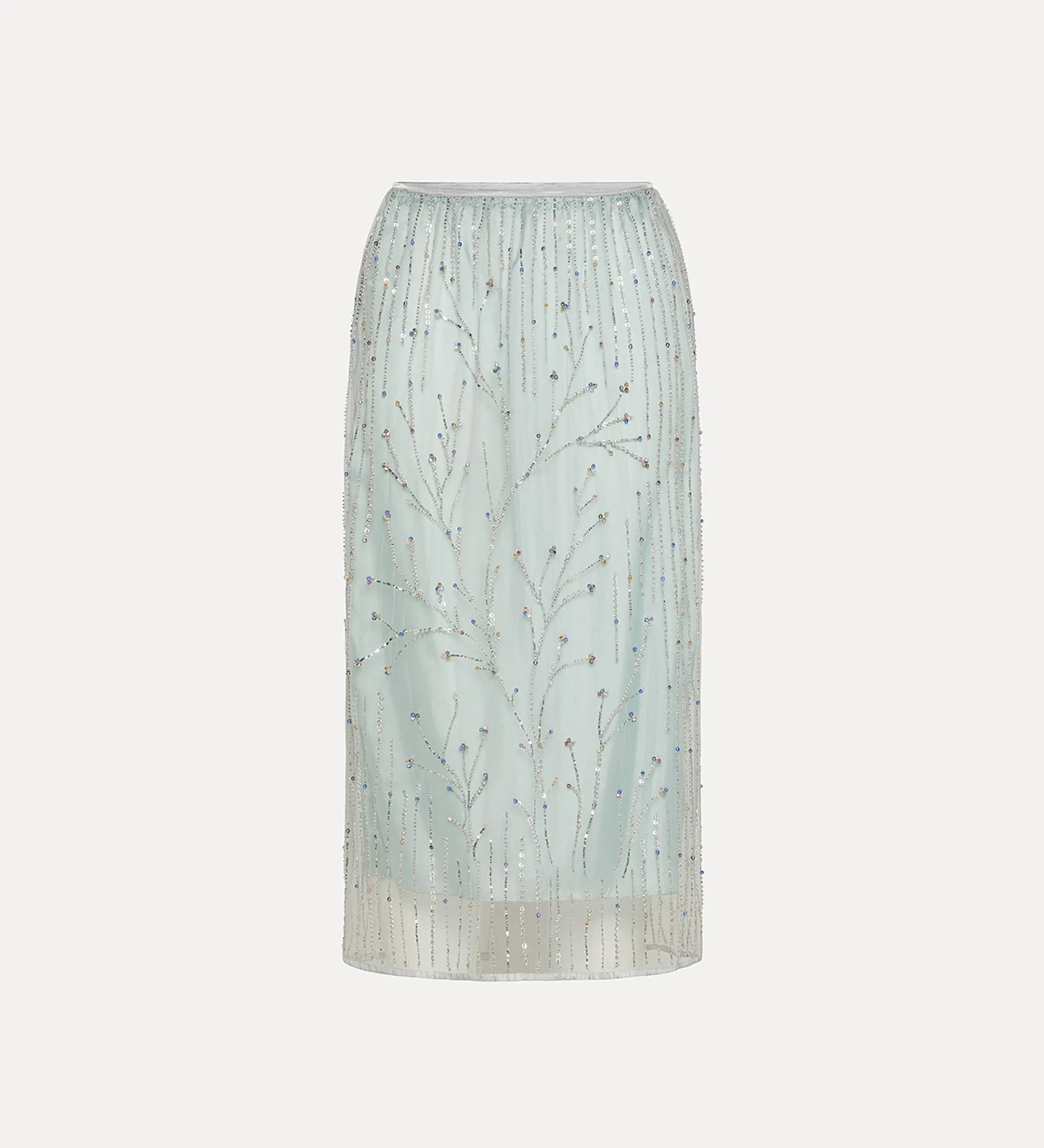 forte_forte Jupes^jupe en tulle avec broderie “firefly” firefly