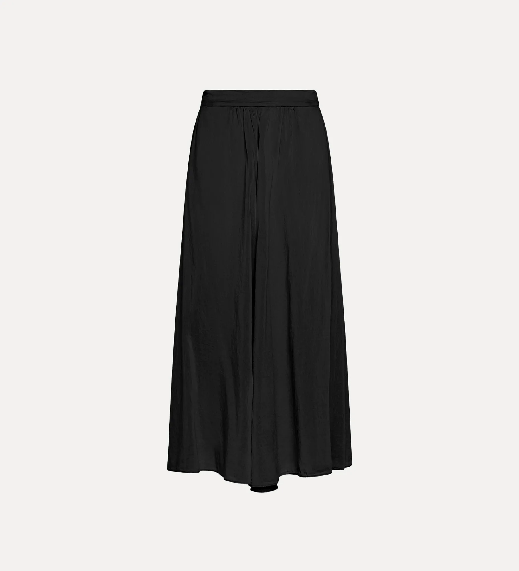 forte_forte Jupes^jupe en voile noire nero