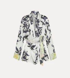 forte_forte Vestes^kimono pour femme avec imprimé “the secret lily” orchidea