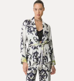 forte_forte Vestes^kimono pour femme avec imprimé “the secret lily” orchidea