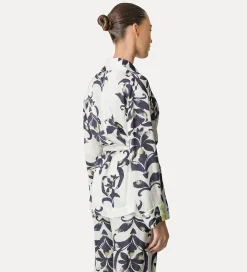 forte_forte Vestes^kimono pour femme avec imprimé “the secret lily” orchidea