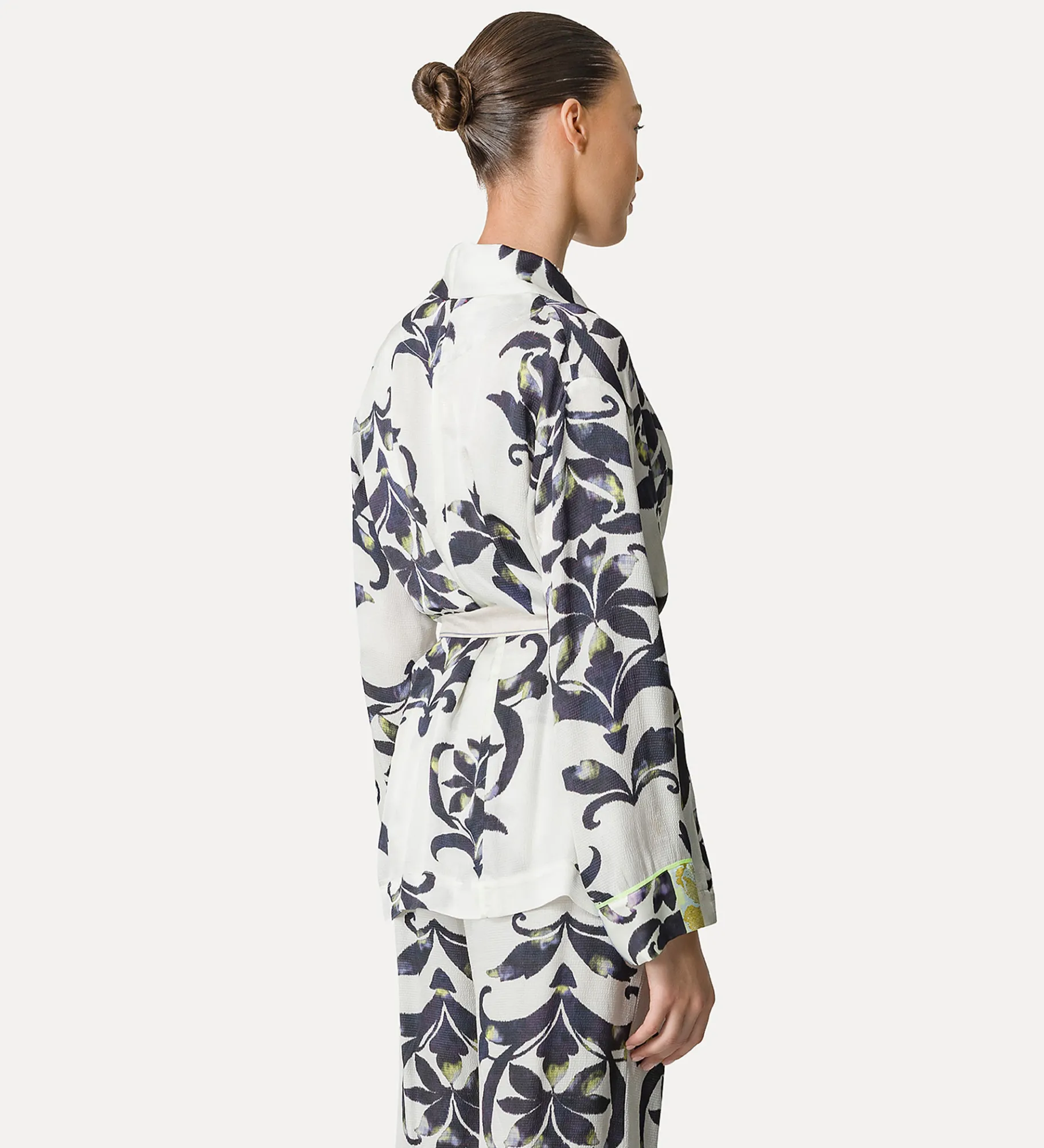 forte_forte Vestes^kimono pour femme avec imprimé “the secret lily” orchidea