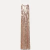 forte_forte Robes^la robe chic en micro–paillettes rose