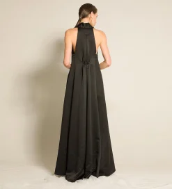 forte_forte Robes^la robe couture en duchesse contemporaine nero