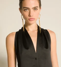 forte_forte Robes^la robe couture en duchesse contemporaine nero