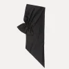 forte_forte Chapeaux Et Écharpes^l'écharpe en duchesse contemporaine nero
