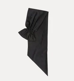 forte_forte Chapeaux Et Écharpes^l'écharpe en duchesse contemporaine nero