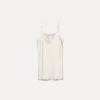 forte_forte Hauts^le top en satin enver avorio