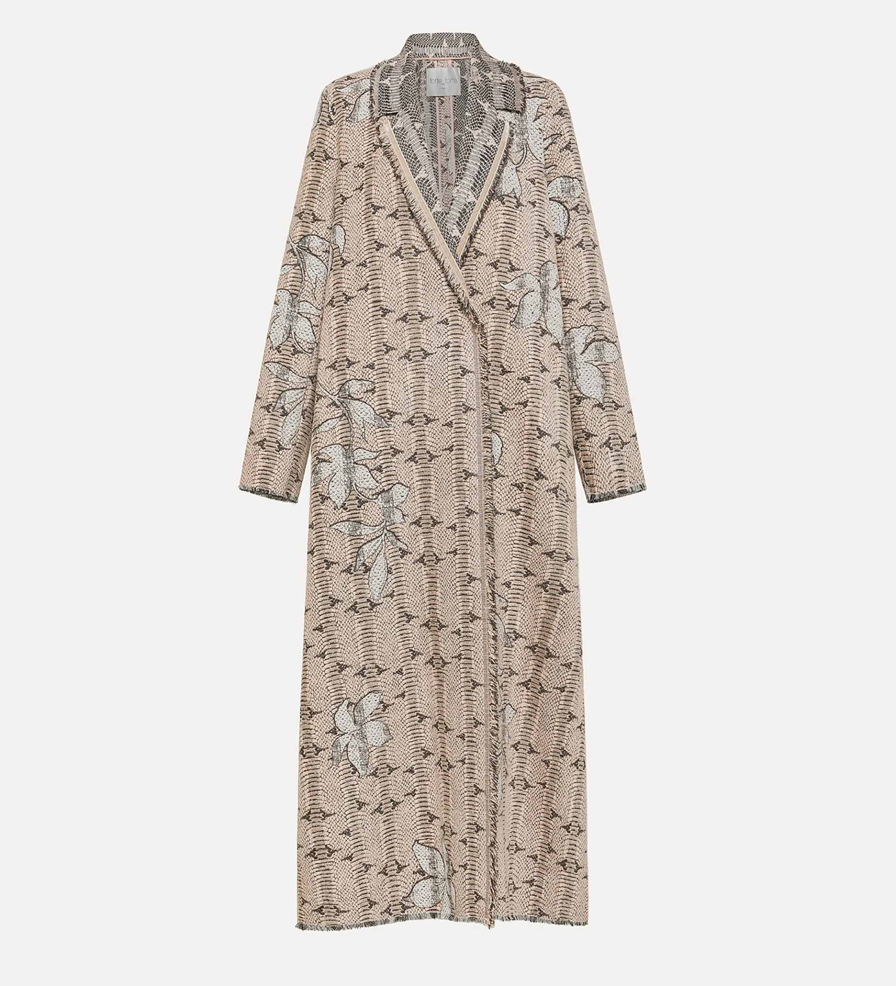 forte_forte Manteaux^manteau jacquard cipria