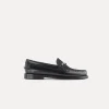 forte_forte Chaussures^mocassins en veau et poulain avec strass nero