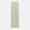 forte_forte Pantalons^pantalon à 5 poches pour femme fil à fil aloe