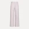 forte_forte Pantalons^pantalon ample en cuir nappa oyster