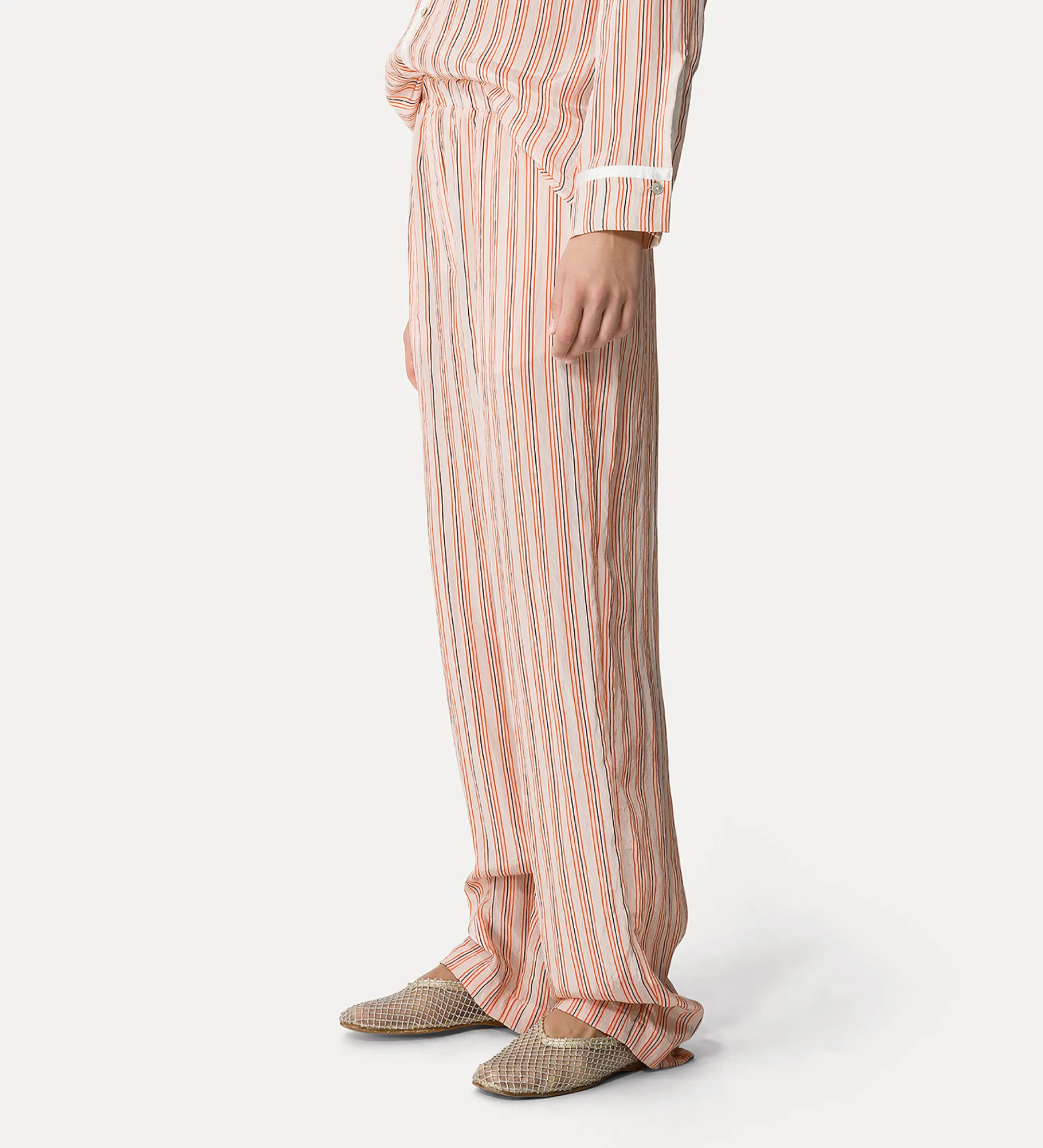 forte_forte Pantalons^pantalon avec élastique à la taille pistillo