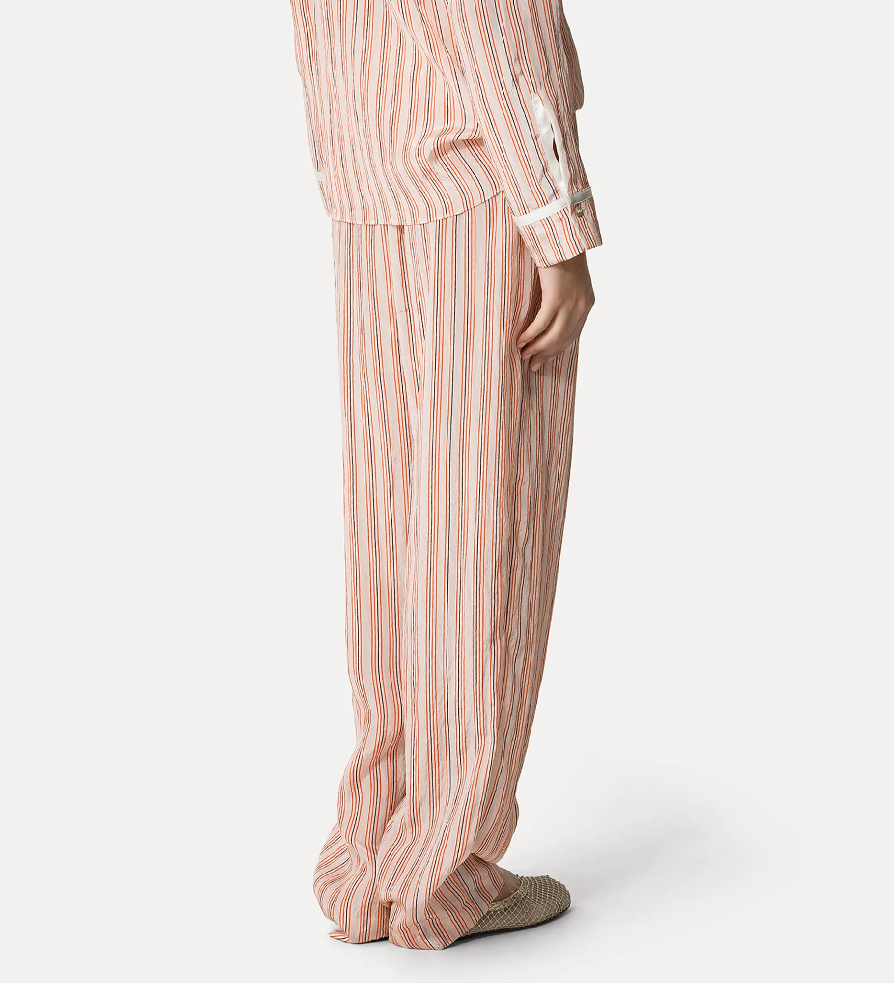 forte_forte Pantalons^pantalon avec élastique à la taille pistillo