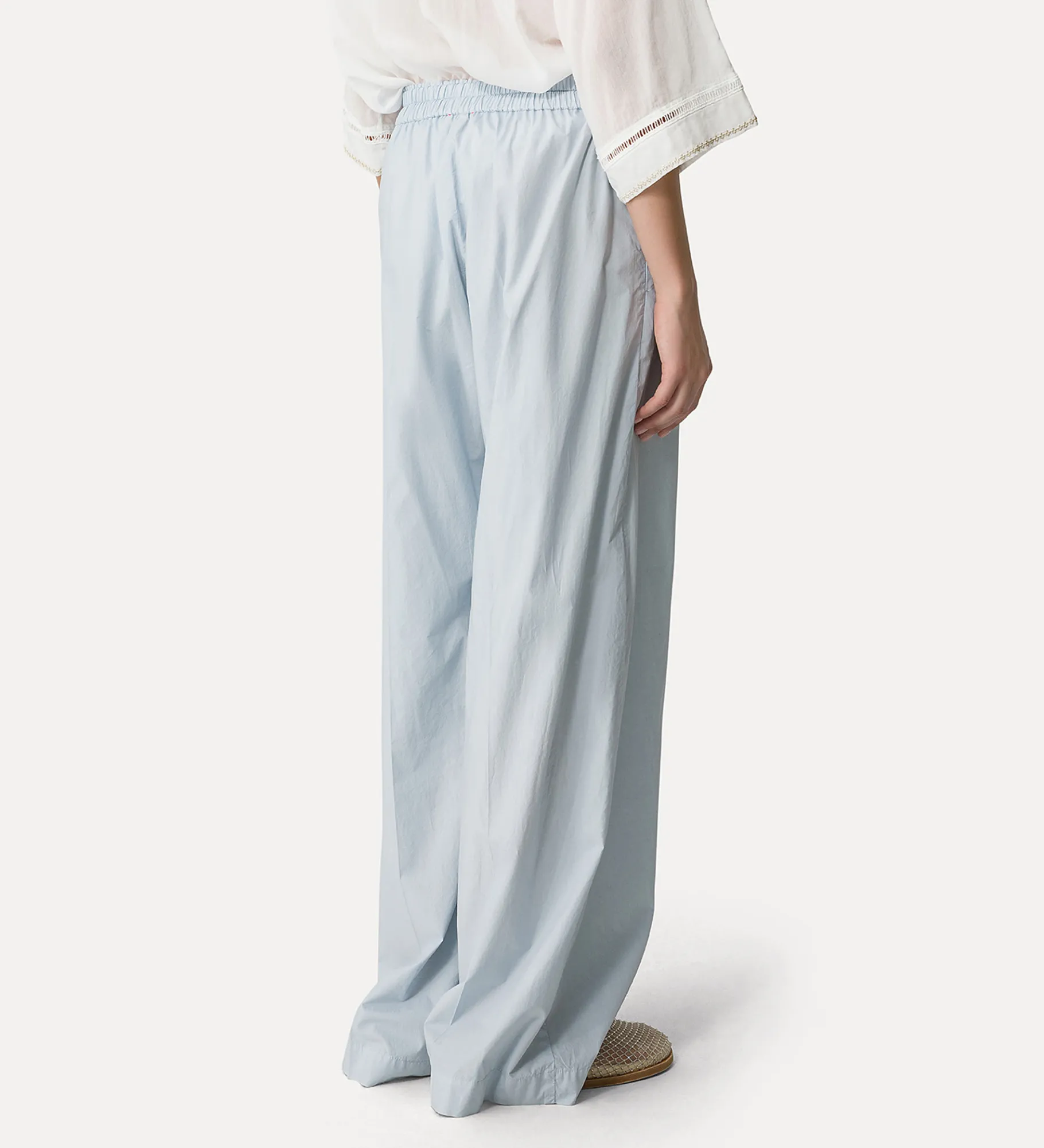 forte_forte Pantalons^pantalon avec élastique à la taille rugiada