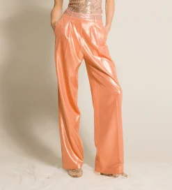 forte_forte Pantalons^pantalon chic en jersey laminé the