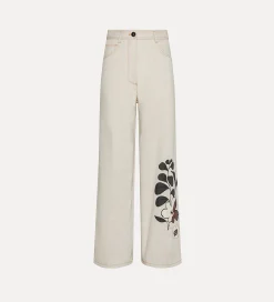 forte_forte Pantalons^pantalon en coton à 5 poches dune