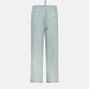 forte_forte Pantalons^pantalon en lin avec cordon coulissant pour femme acqua