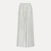 forte_forte Pantalons^pantalon en soie avec cordon coulissant madreperla