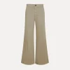 forte_forte Pantalons^pantalon en twill de coton taupe