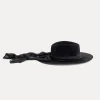 forte_forte Chapeaux Et Écharpes^pantalon gaucho en velours nero