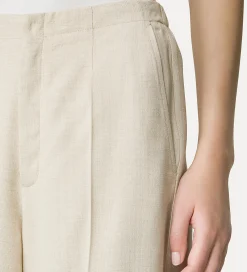 forte_forte Pantalons^pantalon sans pinces dune