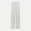 forte_forte Pantalons^pantalon évasé en coton crinckle madreperla