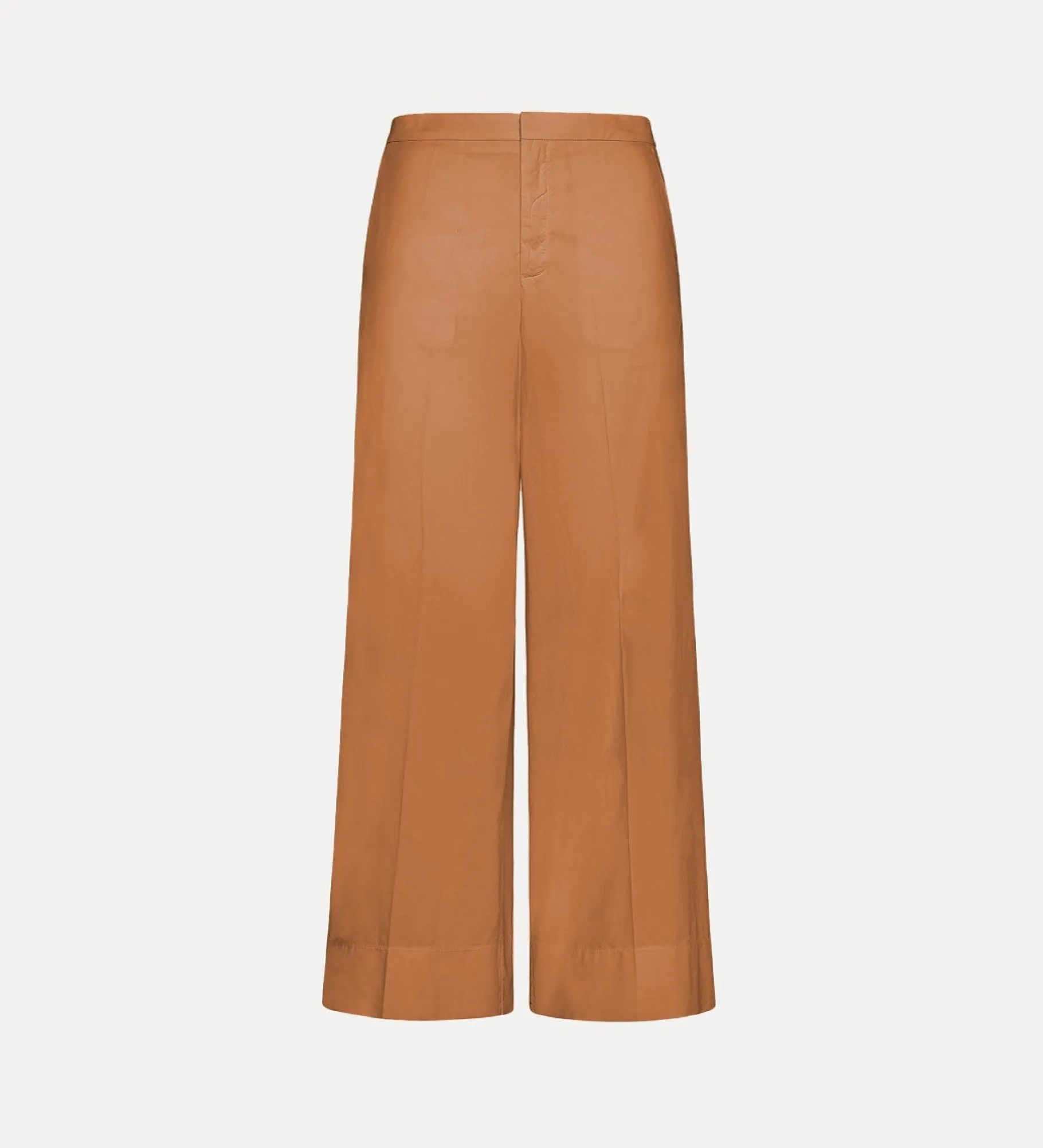 forte_forte Pantalons^pantalon évasé en popeline terra
