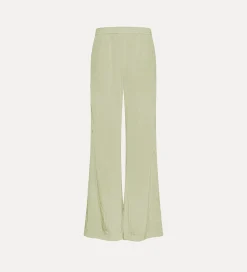 forte_forte Pantalons^pantalon évasé en satin aloe