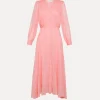 forte_forte Robes^robe à manches longues oyster