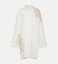 forte_forte Robes^robe chemise en popeline giglio