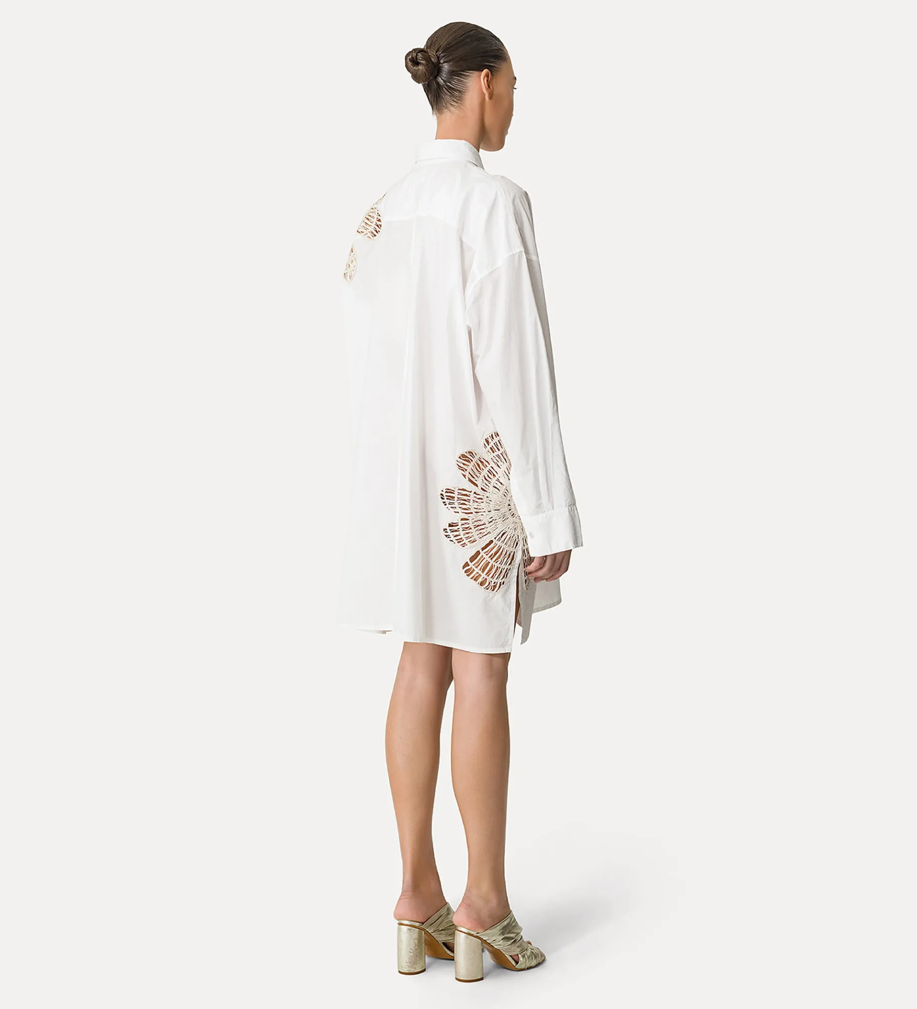 forte_forte Robes^robe chemise en popeline giglio