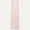 forte_forte Robes^robe en dentelle oyster