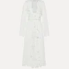 forte_forte Robes^robe en popeline de coton bianco