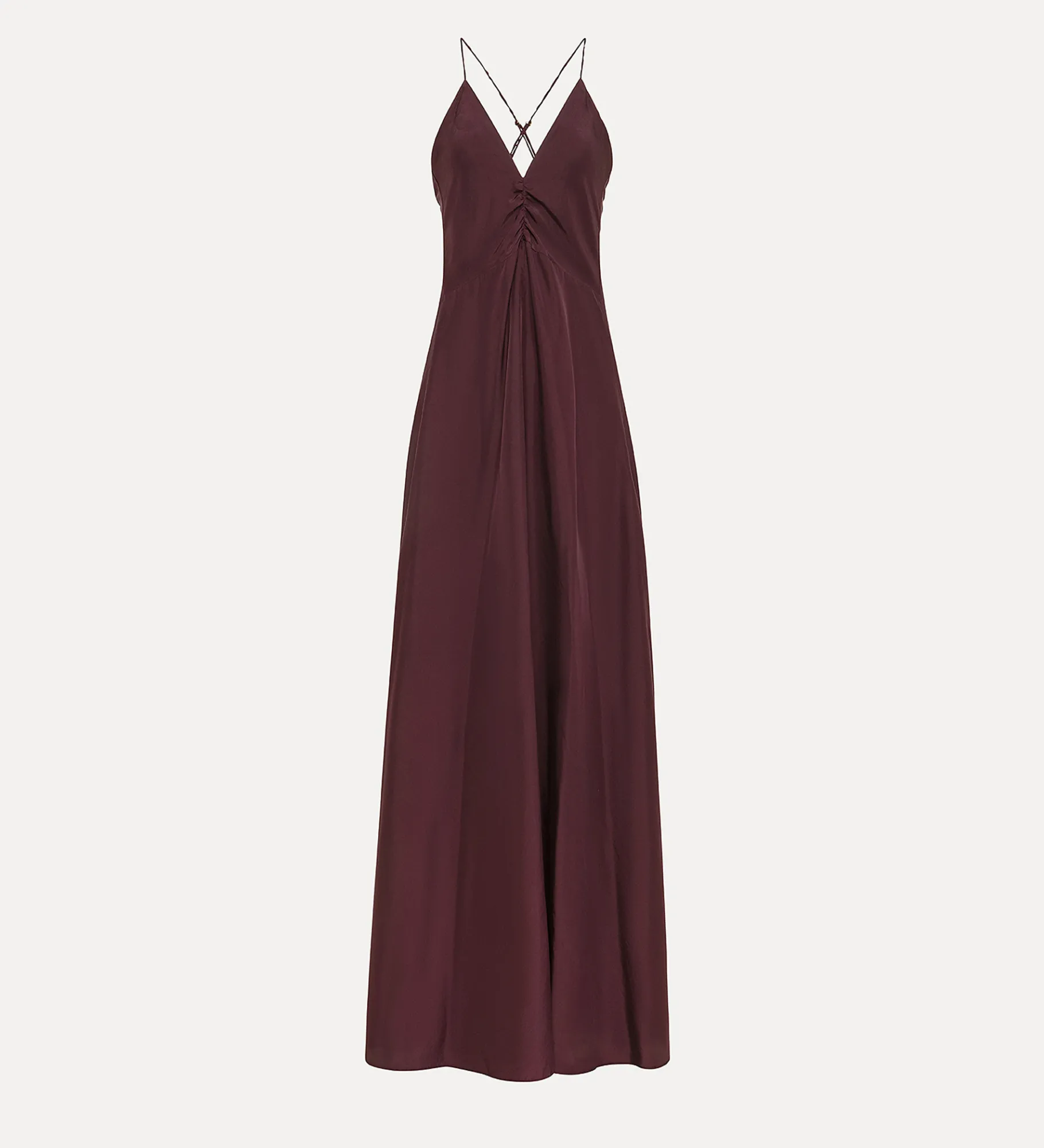 forte_forte Robes^robe en pure soie black orchid