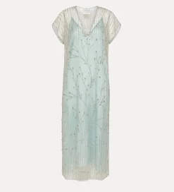 forte_forte Robes^robe en tulle avec broderie “firefly” firefly