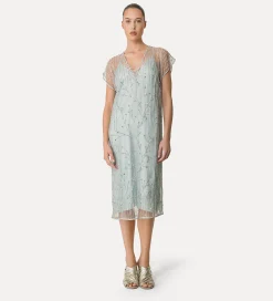 forte_forte Robes^robe en tulle avec broderie “firefly” firefly