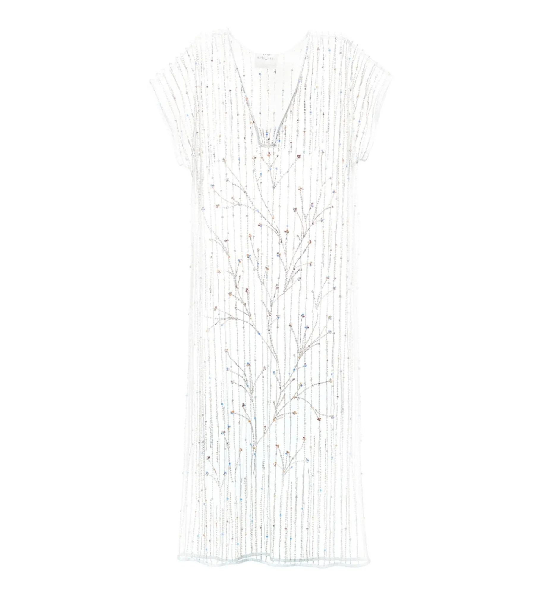 forte_forte Robes^robe en tulle avec broderie “firefly” firefly