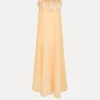 forte_forte Robes^robe en voile avec franges sole