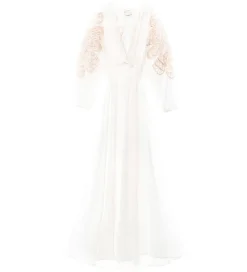 forte_forte Robes^robe en voile avec incrustations giglio