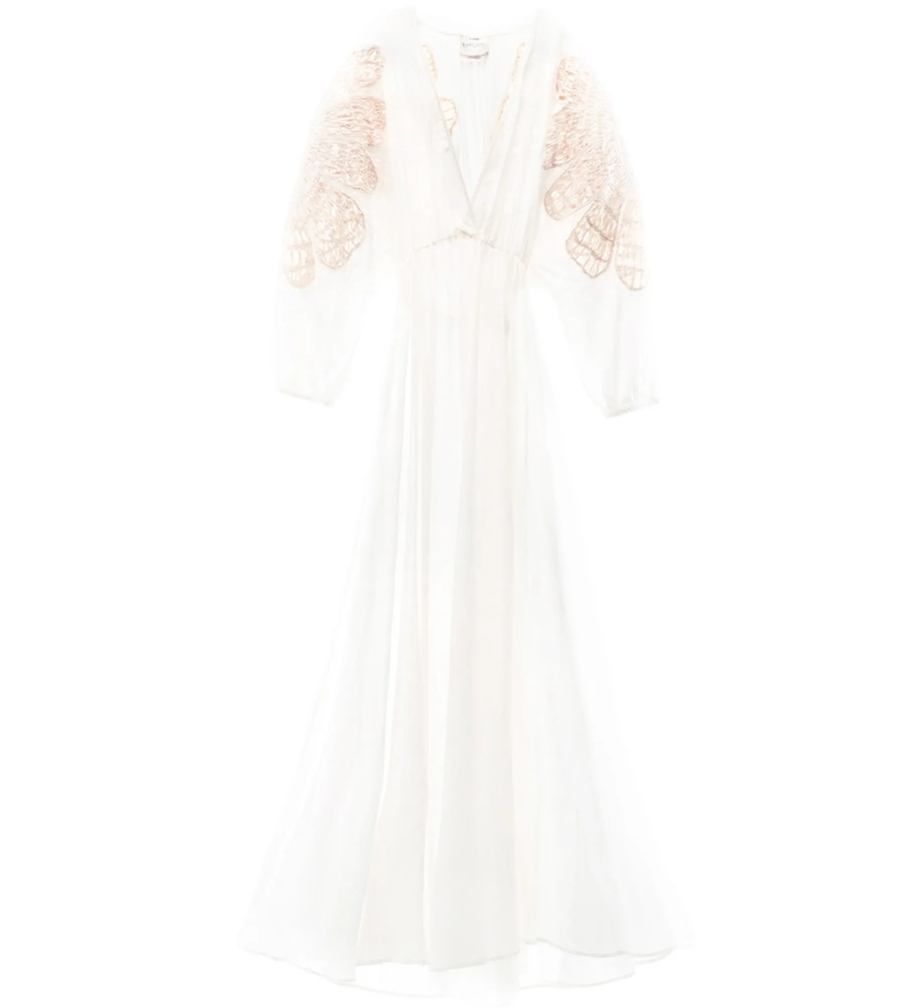 forte_forte Robes^robe en voile avec incrustations giglio