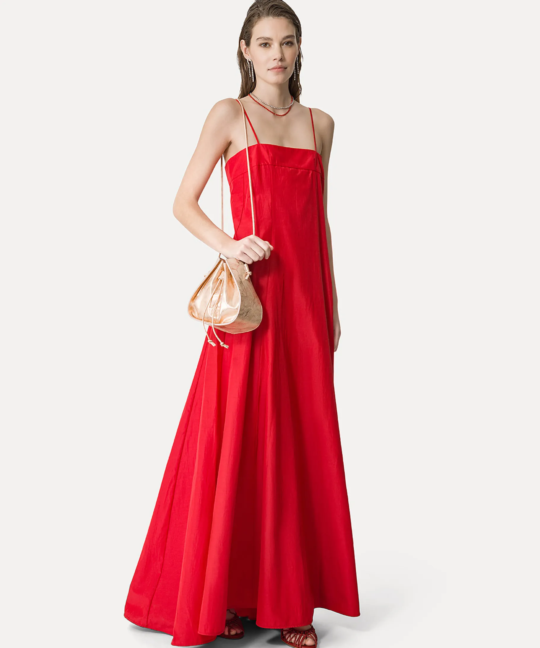 forte_forte Robes^robe longue en coton lacca