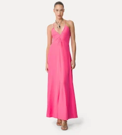 forte_forte Robes^robe nuisette en soie ortensia