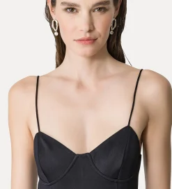 forte_forte Robes^robe nuisette en viscose abisso