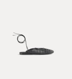 forte_forte Chaussures^sabots tressés noirs nero