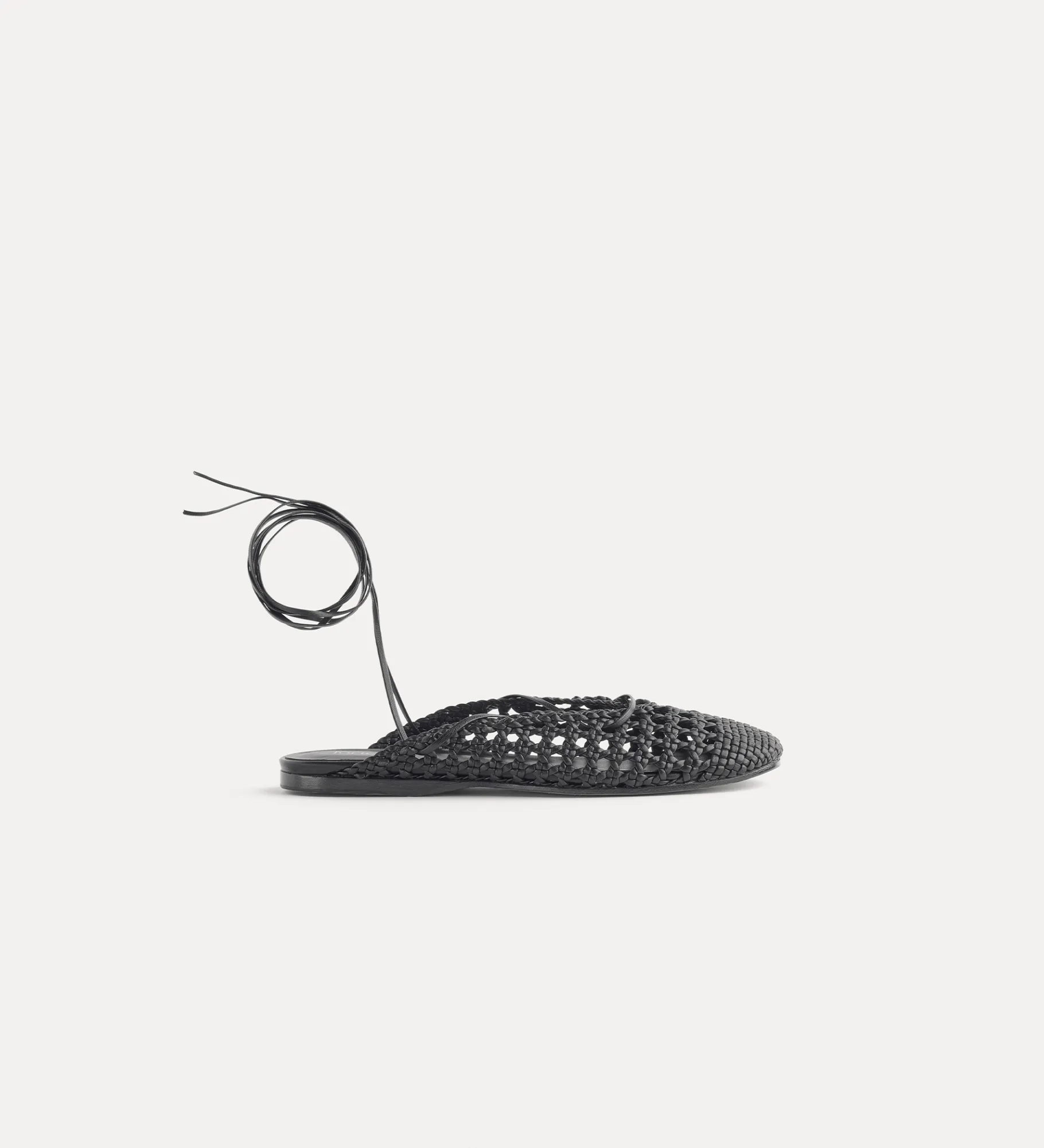 forte_forte Chaussures^sabots tressés noirs nero