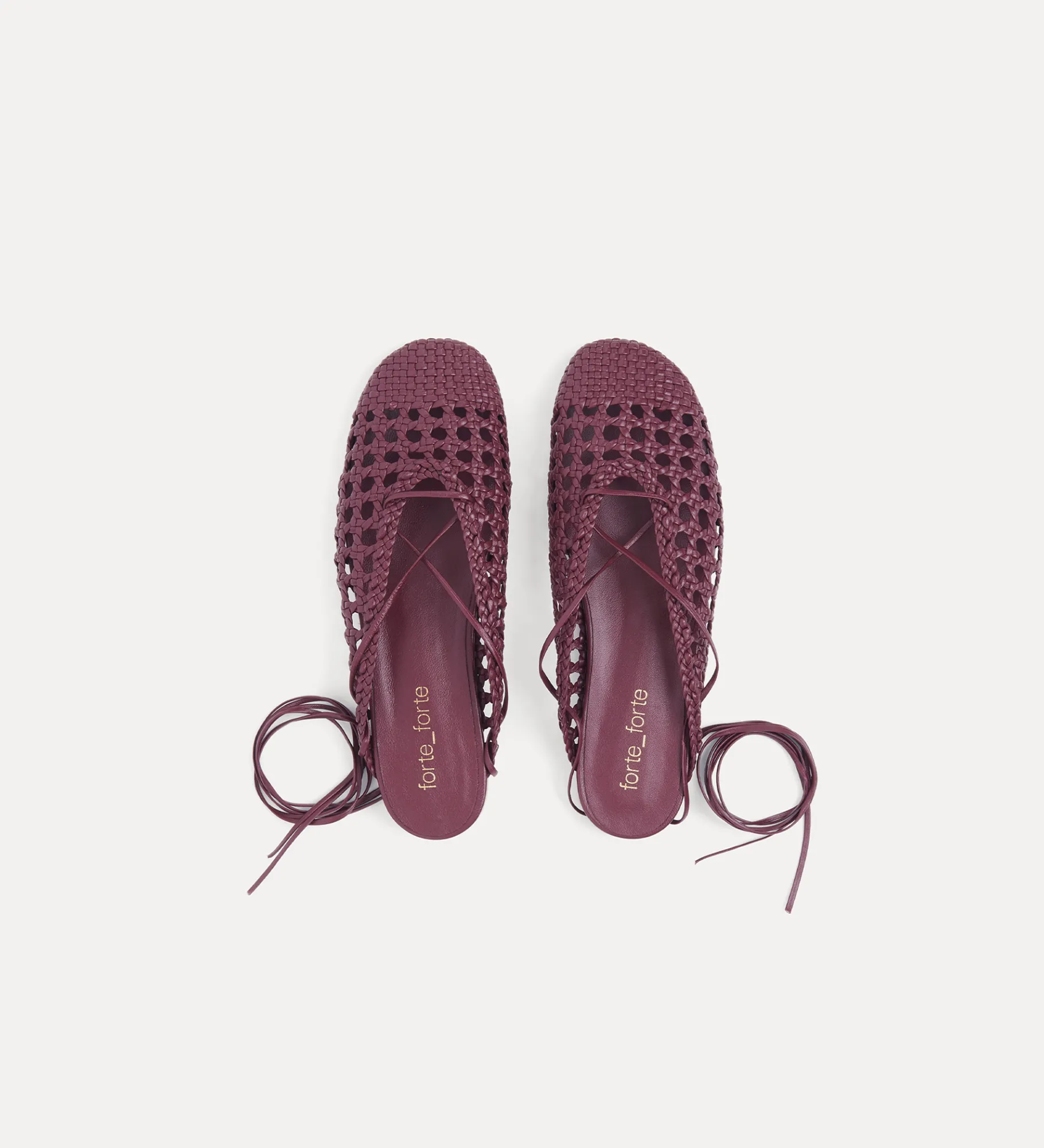 forte_forte Chaussures^sabots tressés ruby